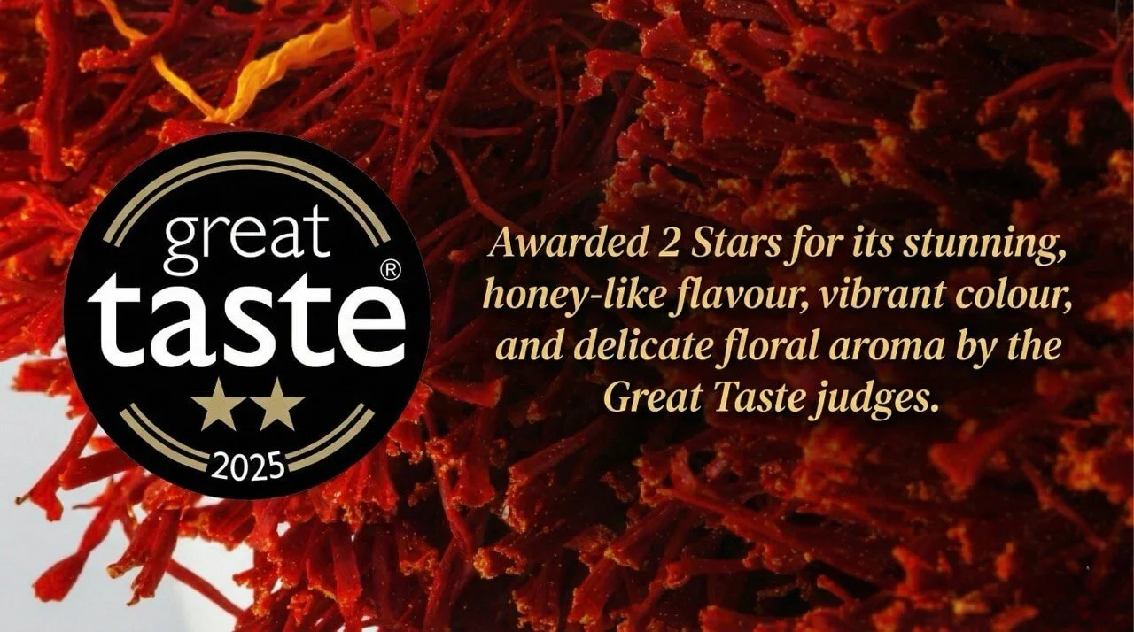 Luxury Tastes Wins 2-Star Great Taste Award 2025 – UK’s Best Premium Super Negin Saffron Revealed
